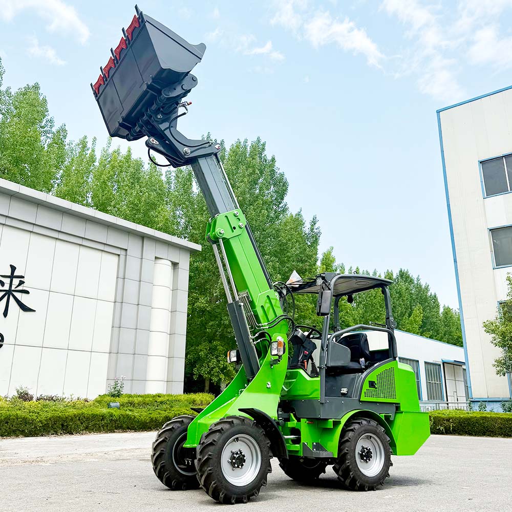 Ładowarka czołowa elektryczna do ciągnika ogrodowego