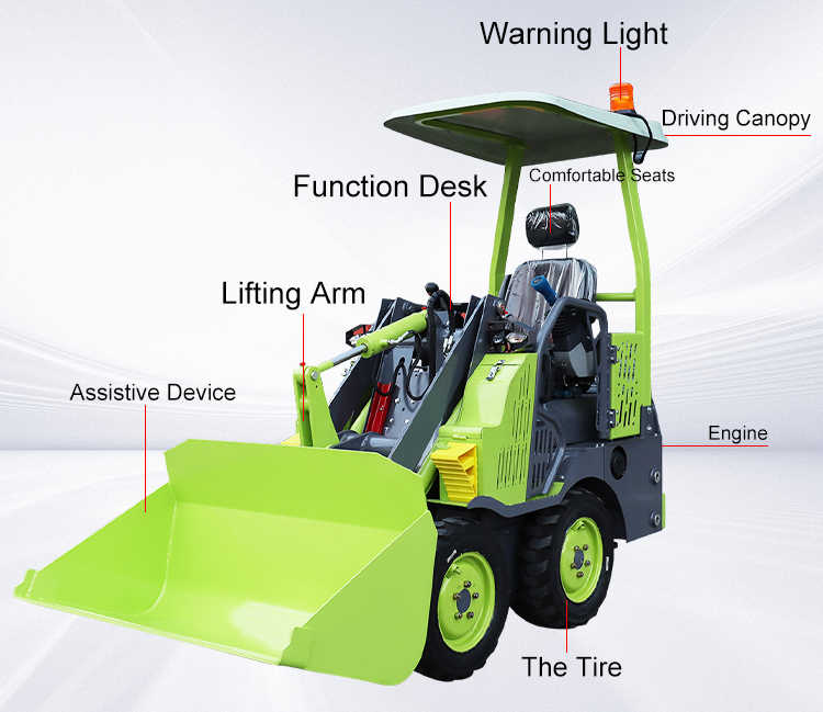 Mini ładowarka kołowa