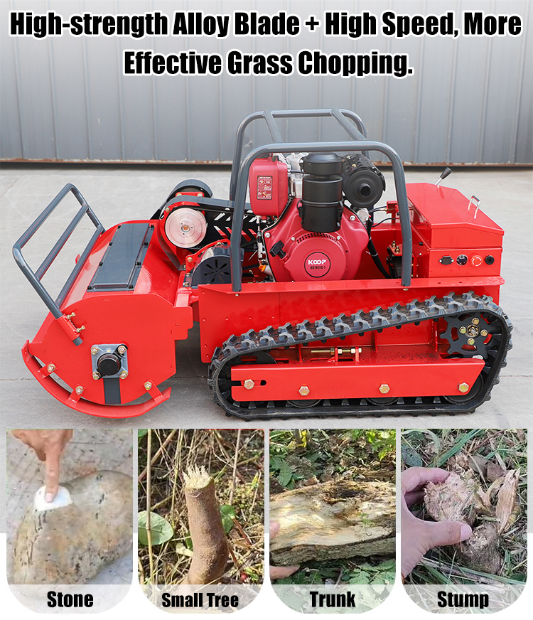 Kosiarka do trawy zdalnie sterowana Kosiarka do trawy zdalnie sterowana