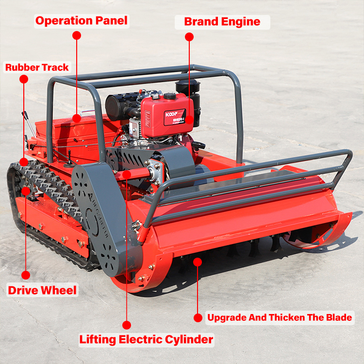 Zdalna kosiarka do trawy