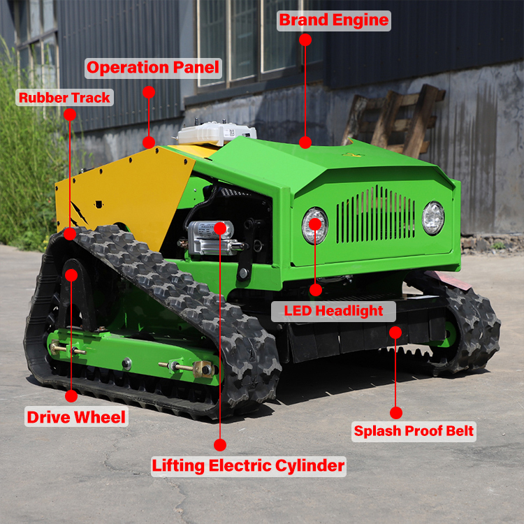 Zdalnie sterowana podkaszarka