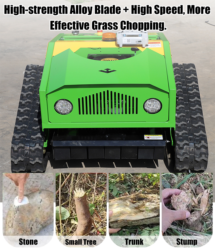 Zdalnie sterowana podkaszarka