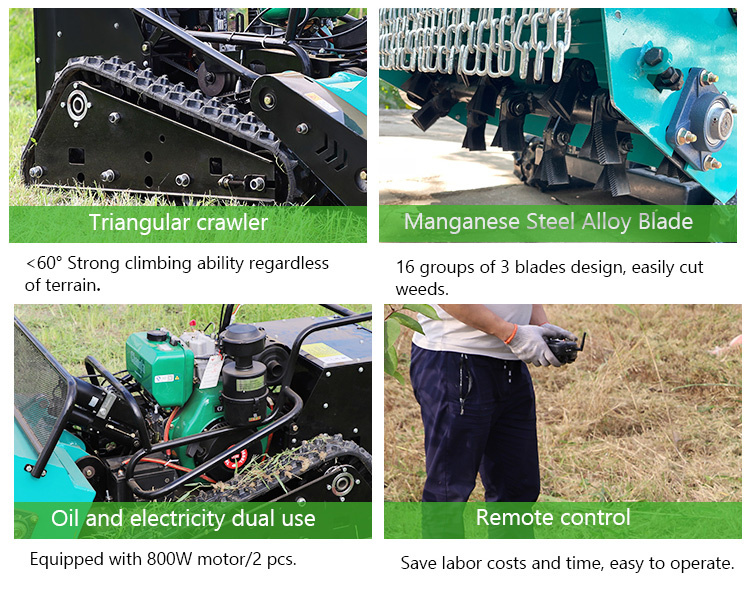 Kosiarki zdalnie sterowane cieszą się popularnością i rewolucjonizują pielęgnację trawników