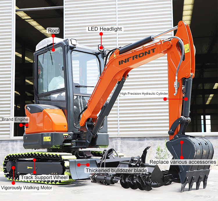 Koparka 3-tonowa Koparka 3-tonowa