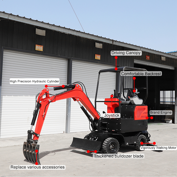 2-tonowa minikoparka 2-tonowa minikoparka