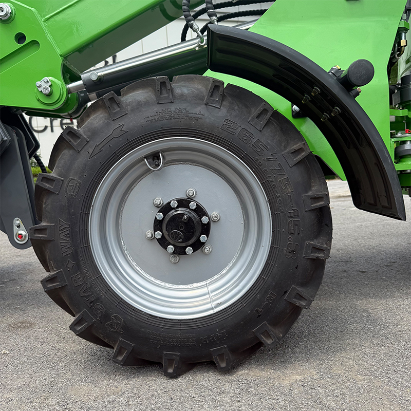 Ładowarka czołowa elektryczna do ciągnika ogrodowego