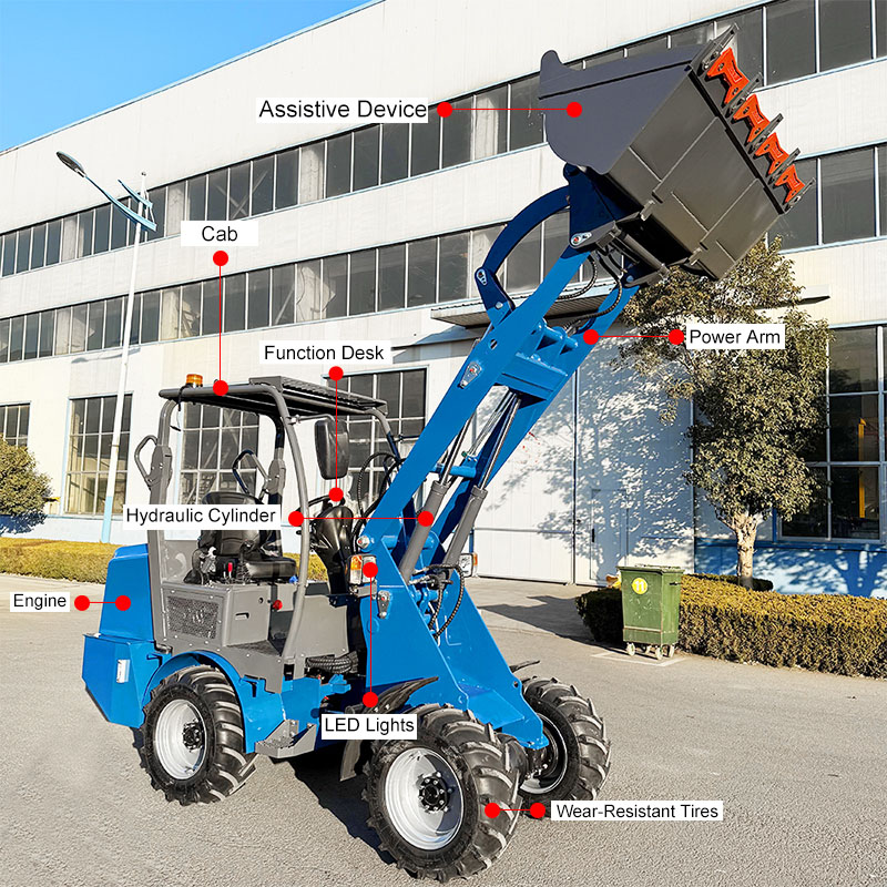 Ładowarka czołowa elektryczna